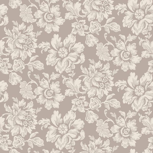Duro Tapete Blumen Beige - 53 cm x 10.05 m - 661194