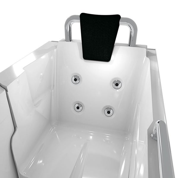 Sitzwanne Whirlpool Wanne mit Tür S07WP-TH-A-L 140x76cm