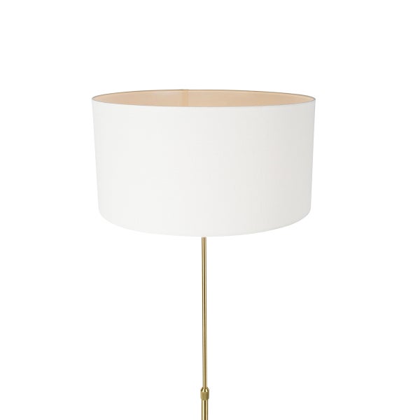 Stehlampe mit Schirm