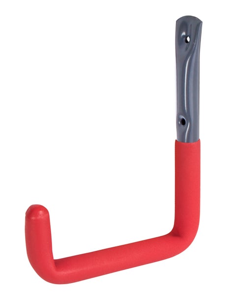 Wandhaken aus Stahl mit gummierter Beschichtung zur Wandmontage für Werkstatt und Garage