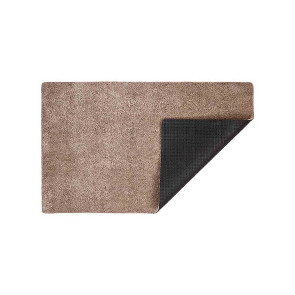 Rechteckige Fußmatte mit rutschfester Rückseite