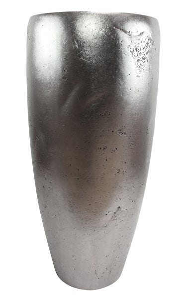 FRANK FLECHTWAREN | Übertopf Edeloptik, hoch, KUNSTSTOFF, Ø 40 x 85 cm, Einsatz Ø 33 x 30 cm