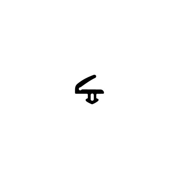 DIWARO. | Lippendichtung LP494 | schwarz | 5 Meter