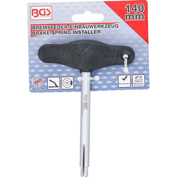 BGS Technic Bremsfeder Einbauwerkzeug 140 Millimeter