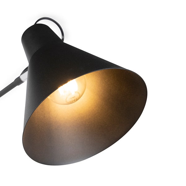 Moderne kegelförmige Wandleuchte mit integrierter Lichtquelle