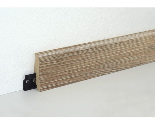 Sockelleiste Tower Eiche sand FU060L 19x58x2400 mm