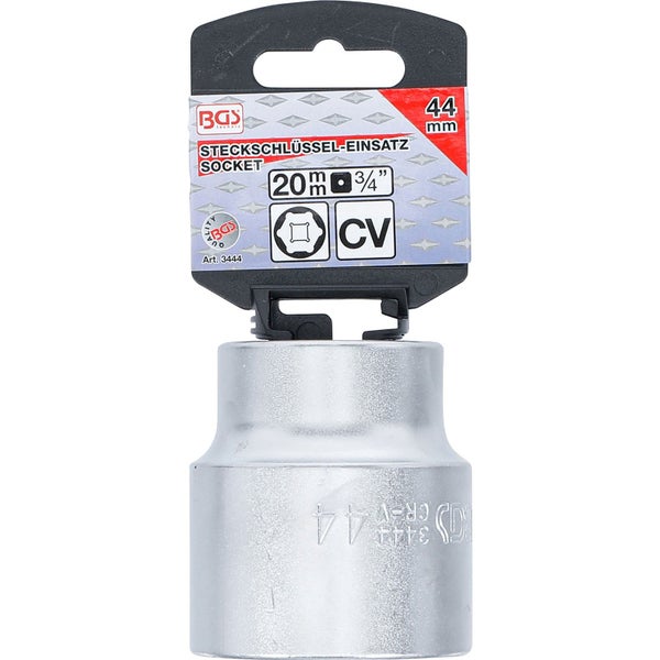 BGS Technic Steckschlüsseleinsatz 20 Millimeter 3/4 Zoll