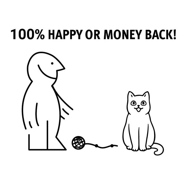 2 Wollknäuel / Katzenbälle aus Wolle. Die Spielbälle für Katzen werden von Hand und mit Liebe in Deutschland gefertigt