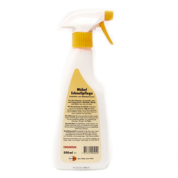 Renuwell Möbel Schnellpflege im 500 ml Sprühbehälter