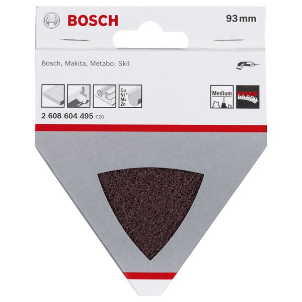 Bosch Schleifblatt für Multischleifer, 93 mm, mittlere Körnung