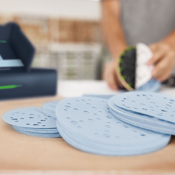 Schleifpapier mit Lochung für Schleifarbeiten