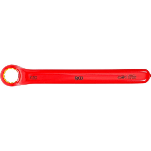 BGS VDE-Einringschlüssel tief gekröpft SW 21 mm - 72021