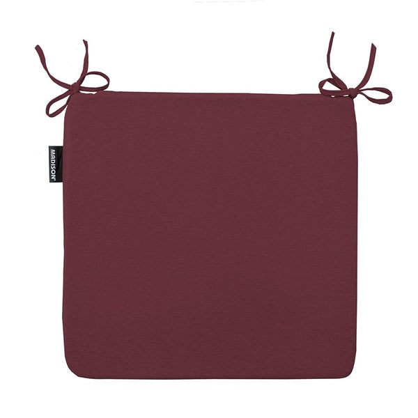 Sitzkissen Panama bordeaux - Ca. 40x40 cm - 4er-Set