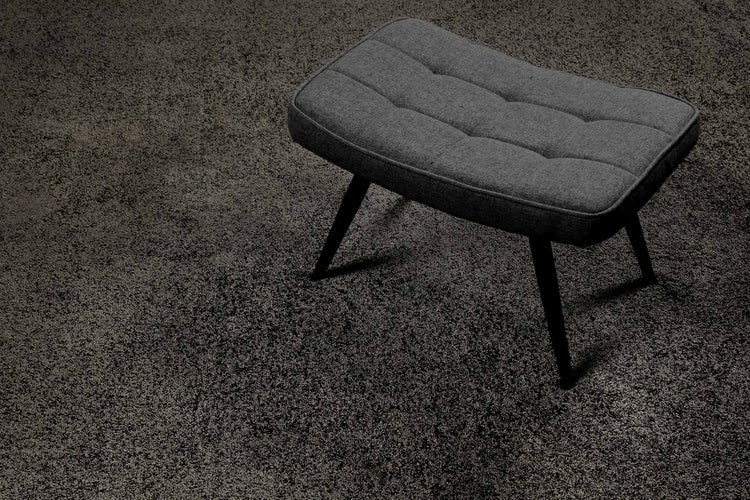 Kurzflorteppich Rund Anthrazit Wogh WECONhome 200 cm rund