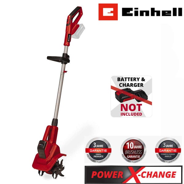 Einhell Akku Bodenhacke ohne Akku und Ladegerat inklusive Herstellergarantie und Brushless Garantie