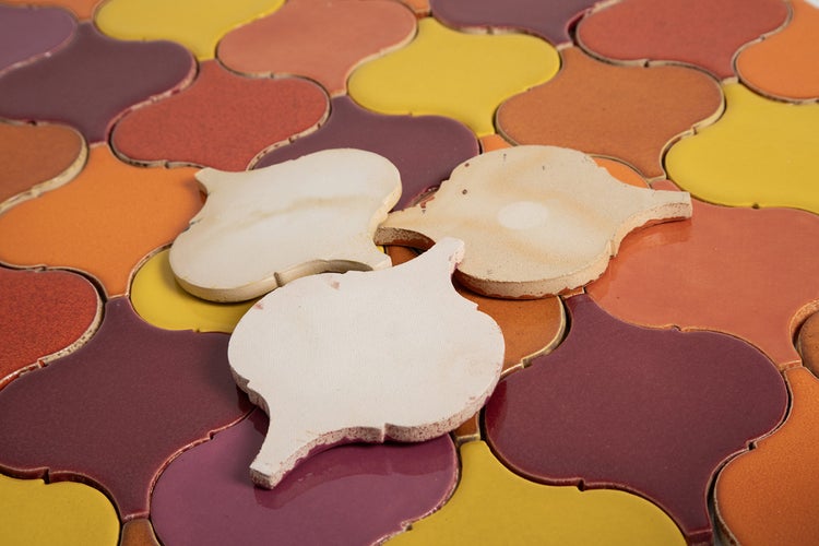 Marokkanisches Mosaik aus Keramik