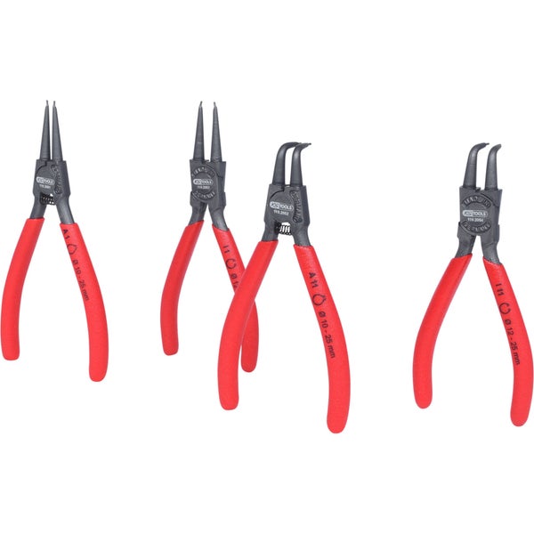 KS TOOLS Sicherungszangen-Satz 10-25 mm 4tlg. - 119.2050