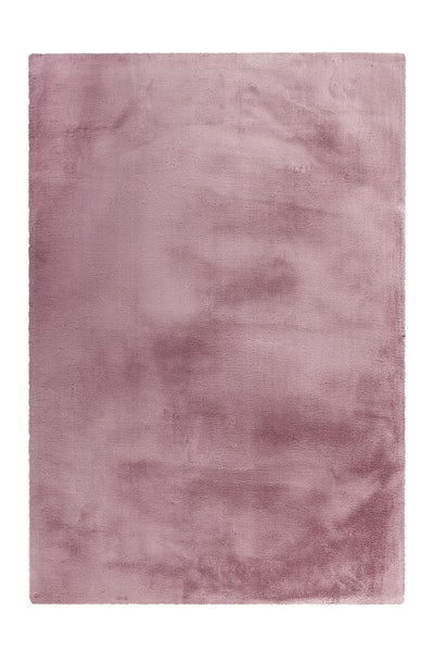 Hochflor Teppich Aeoluxe Rosa 22 mm Uni 160 x 230 cm