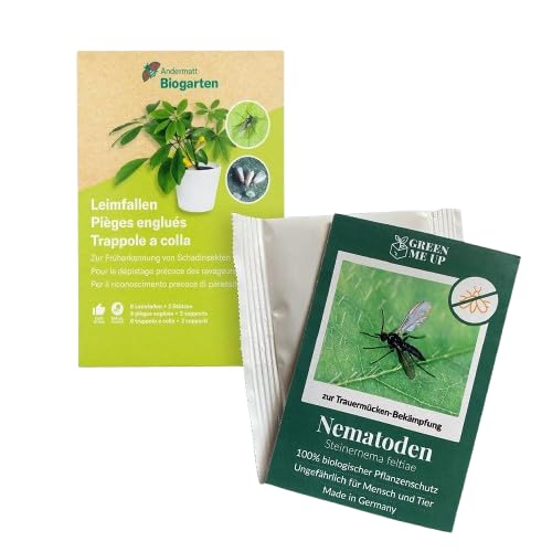 Starterset Trauermücken Adé: Nematoden und Gelbtafeln