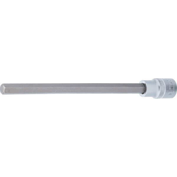 BGS Bit-Einsatz Länge 200 mm Antrieb Innenvierkant 12,5 mm (1/2) Innensechskant 10 mm - 4279