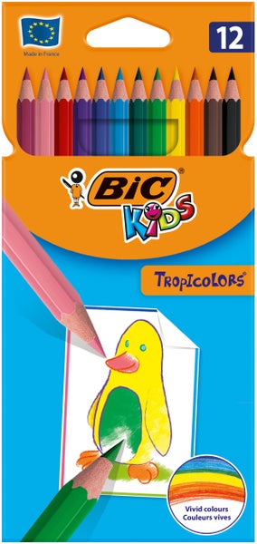 BIC Buntstifte KIDS Tropicolors 12er Set