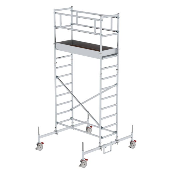 Rollgerüst mit einer Plattform