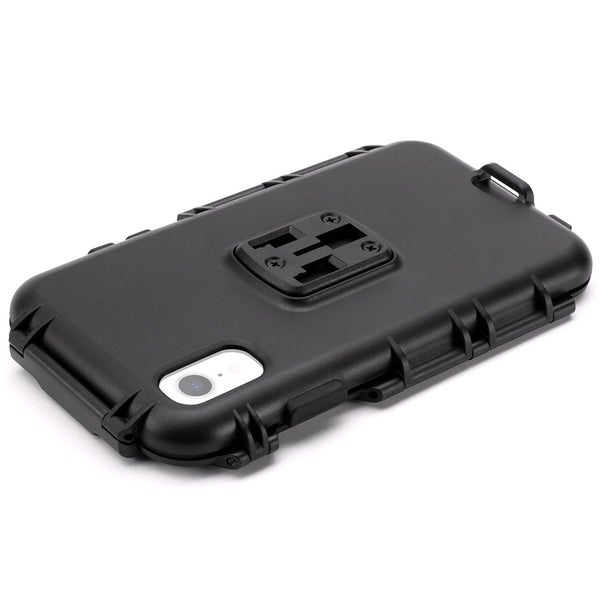 Telefonhalter Fahrrad - iPhone XR + 11 Abdeckung - wasserdicht - schwarz