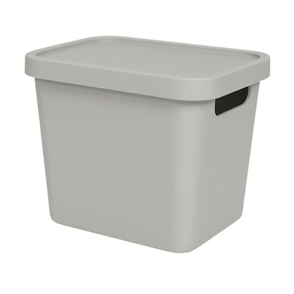 Aufbewahrungsbox mit Deckel und Griffen