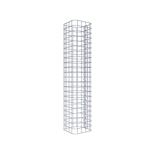 Gabionensäule 22 x 22 cm MW 5 x 5 cm eckig - Höhe: 1,10 m