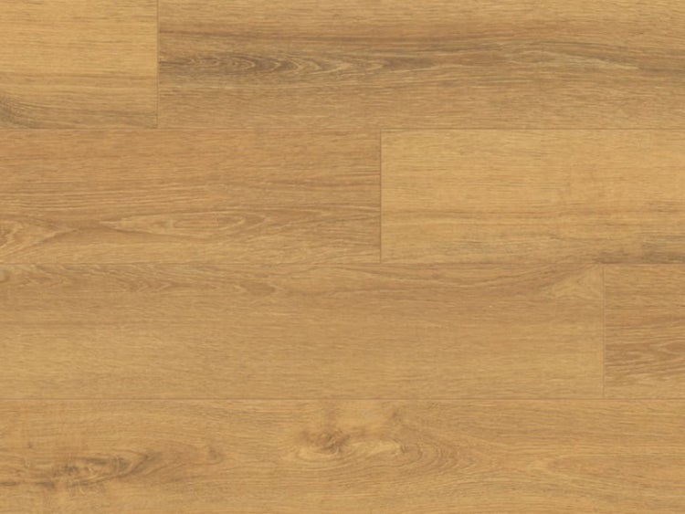 Laminatboden in Eichenoptik mit naturgetreuer Holzmaserung als Bodenbelag für Wohnräume