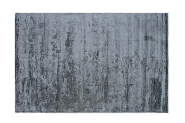 Indra Teppich 240x170 cm Viskose schwarz. 171 X 242 X 1 cm