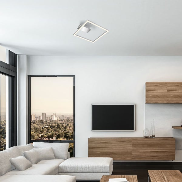 LED Deckenleuchte, chrom-matt/chrom, LED/14W