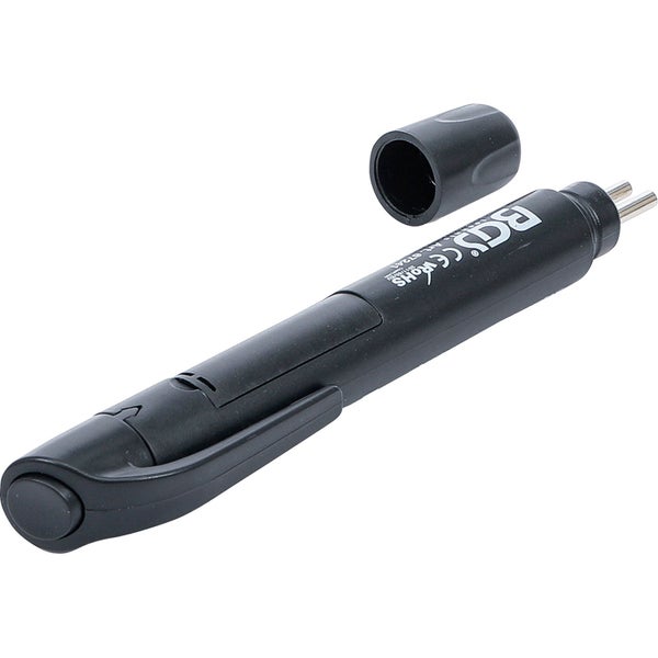 BGS Bremsflüssigkeitstester im Stiftformat mit abgenommener Kappe