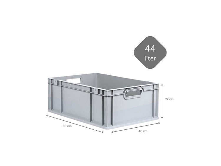 PROREGAL SparSet 10x Eurobox NextGen Grip HxBxT 22 x 40 x 60 cm 44 Liter