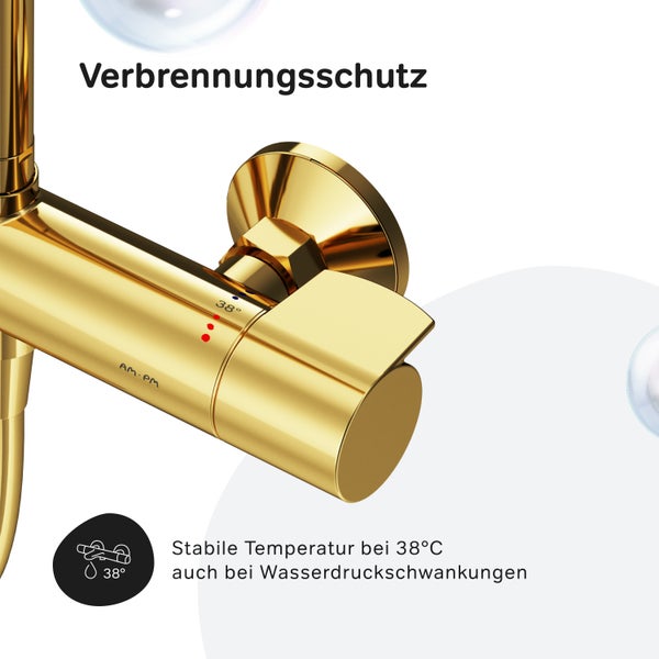 AM.PM Duschsäule inkl. Thermostat X-Joy F07XA499