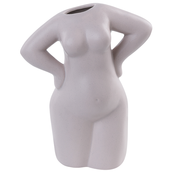 Produktmaßzeichnung einer Frauenbüste mit den Maßen 24 cm Höhe, 17 cm Breite und einer Öffnung von 4 cm