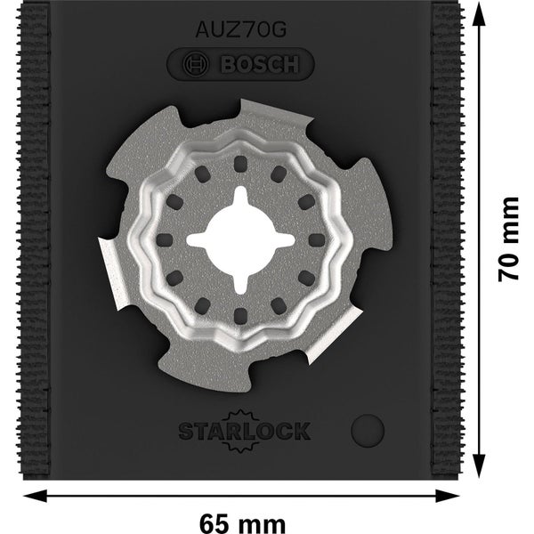 Bosch PRO AUZ 70 G Zubehör für Multifunktionswerkzeuge 70 x 65 mm - 2608669126