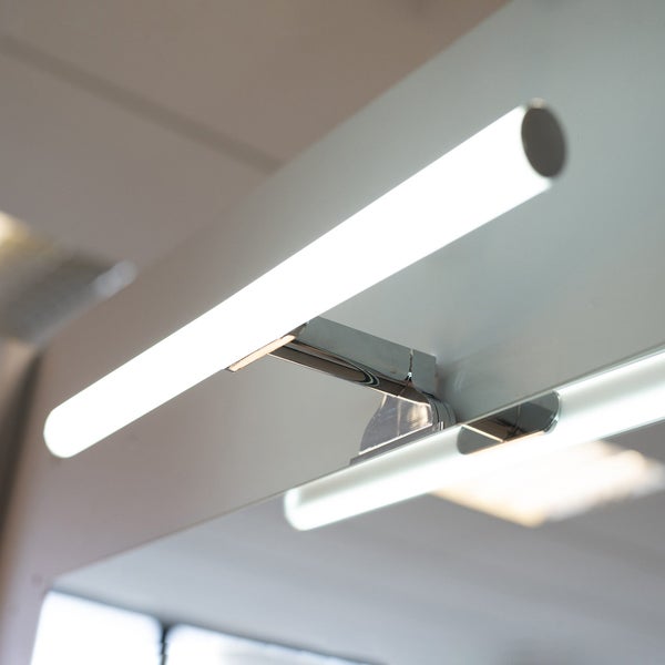 Runde LED Spiegelaufsteckleuchte 40cm | Aurora