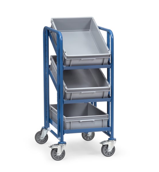 Rollwagen mit drei Ablageboxen