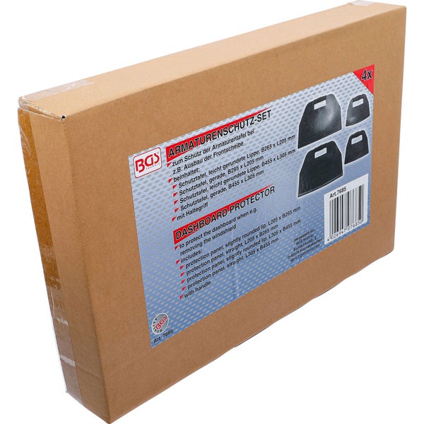Armaturenbrett Schutz Set in einer Kartonverpackung