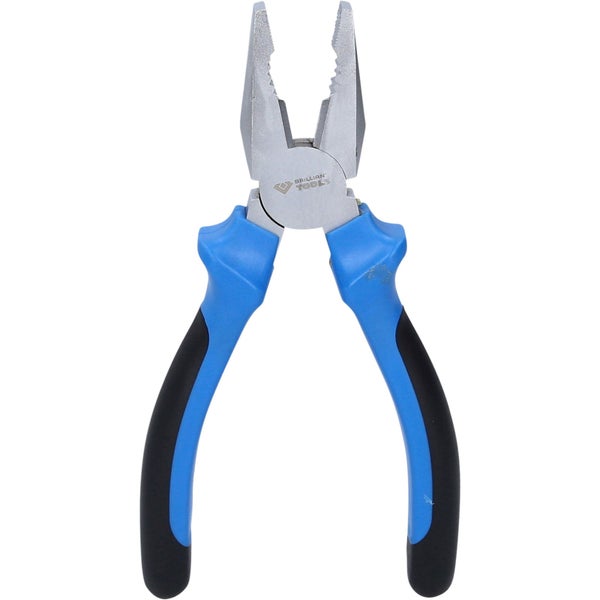 Kombizange mit blau-schwarzem Griff