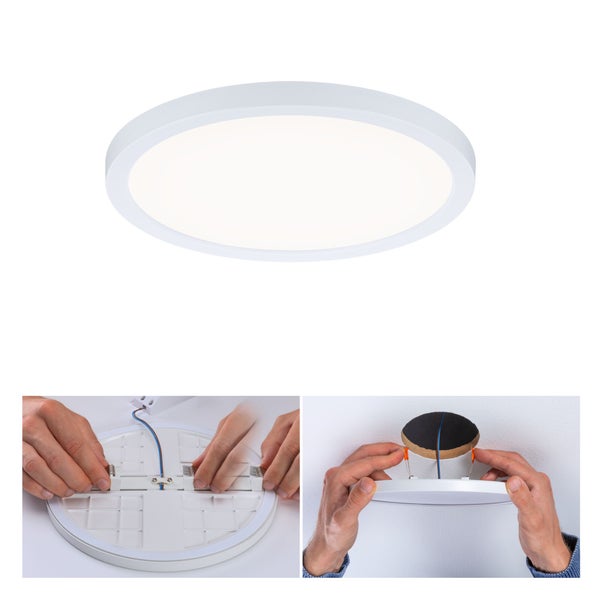 VariFit LED Einbaupanel Areo IP44 rund 175mm 13W 1200lm 4000K Weiß