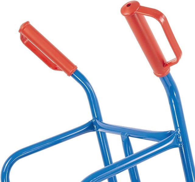 Treppensackkarre Trestles S20A Stahl | Klappbare Treppenkarre mit Sternrädern & 200 kg Tragkraft | Blau | Profi-Transporthilfe Made in EU