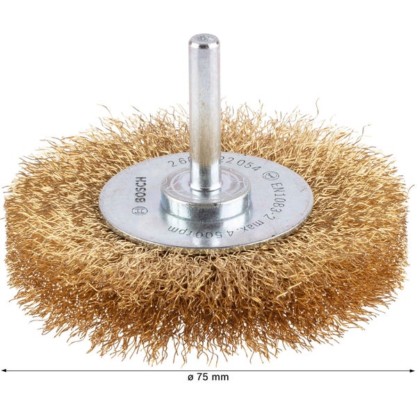 Bosch Drahtbürste, Durchmesser 75 mm