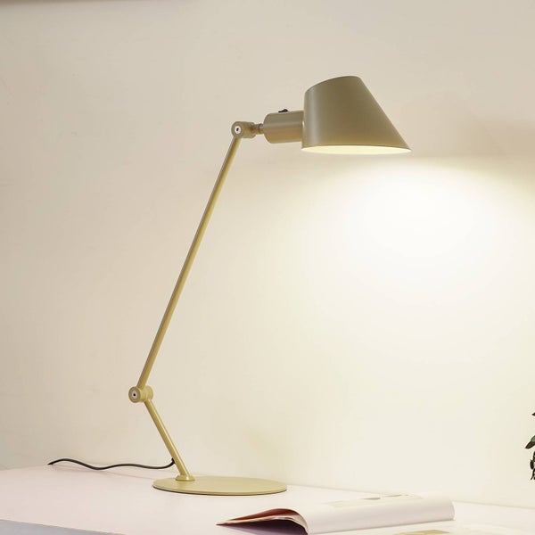 Lindby Tischlampe Corali (Modern) in Grün aus Metall (1 flammig, E27) - Tischleuchte Schreibtischlampe Nachttischlampe Wohnzimmerleuchte
