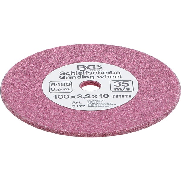 BGS Schleifscheibe für Art. 3180 Ø 100 x 3,2 x 10 mm - 3177