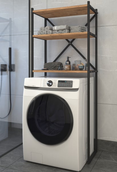 Waschmaschine Toilette Überbau Schrank Insasi