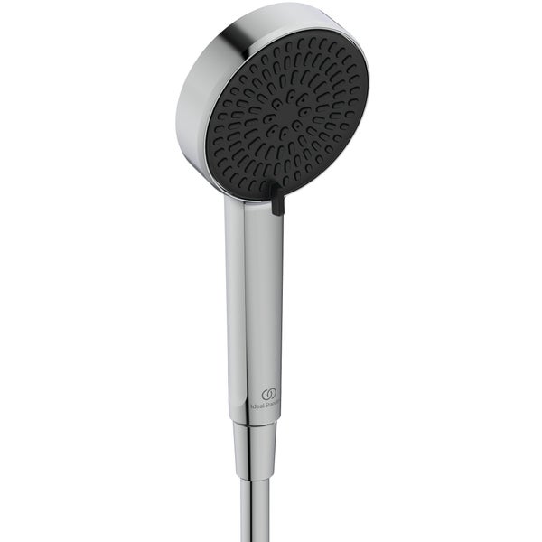 Handbrause mit rundem Kopf und Brauseschlauch