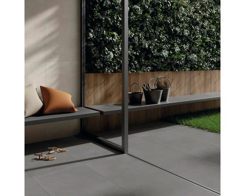 Wand- und Bodenfliese Portland plomb 60x120cm