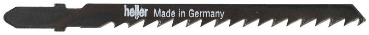 Stichsägeblatt von Heller mit gezahntem Sägeblattprofil